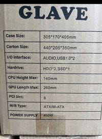 BİLGİSAYAR KASASI BOŞ KASA RGB FANLI (POWERSIZ) - görsel 2