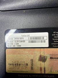 HP PAVİLİON DV6 4GB T4300 LAPTOP NOTEBOOK DİZÜSTÜ OFİS İŞ - görsel 7