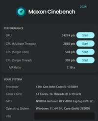 HP VICTUS 15 RTX 4050 - görsel 6