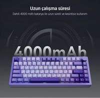 PHILIPS EVNIA SPK8618 ALİMÜNYUM KASA KLAVYE - görsel 2