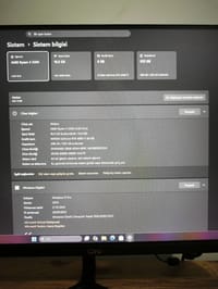 MSI 4060 ti 1 TB m2SSD 16 GB Ram - görsel 4