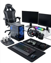 FULL SETUP - G29 FULL EKİPMAN DİREKSİYON SETİ - 2 MONİTÖR - CANAVAR KASA - görsel 2