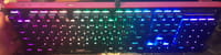 Rampage HYDRA R6 PLUS Full RGB Usb + With Audio Port US Layout Aluminum Coating Blue Switch Gaming Mechanical Keyboard - görsel 2