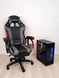 FULL SETUP - G29 FULL EKİPMAN DİREKSİYON SETİ - 2 MONİTÖR - CANAVAR KASA - görsel 3