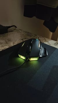 corsair glaive rgb pro alüminyum fps/moba 18.000 dpi 7 tuş optik - görsel 2