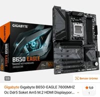 7800x3d +b650 + 750w gold + fmagic 360 - görsel 4