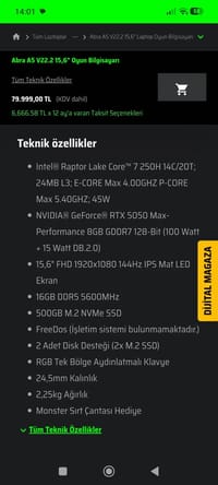 Monster Abra A5 v22.2 - görsel 2