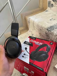 HyperX Cloud III S Kablosuz Kulak Üstü Oyuncu Kulaklığı - görsel 3