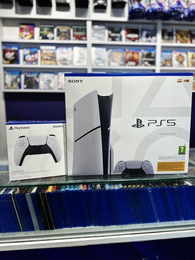 PLAYSTATİON 5 CD'Lİ ÇİFT KOL SLİM 1TB 24AY GARANTİ KONSOLTECH-01