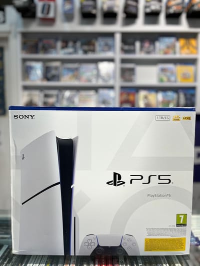 PS5 SIFIR SLİM CDLİ 2116B 1TB 2 YIL GARANTİLİ KONSOLTECH