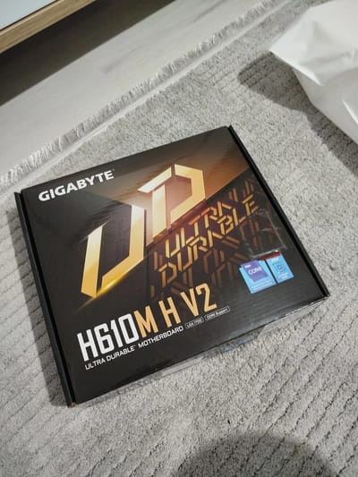 Gigabyte H610M-H-V2 Intel LGA1700 DDR5 Micro