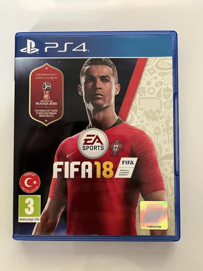 PS4 Fifa18 Çiziksiz