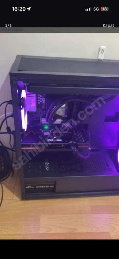 RYZEN 7500F RX 7600 EKRAN KARTLI TOPLAMA PC