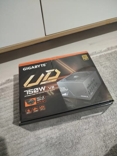 GIGABYTE UD750GM PG5 750W 80+ Gold Gen 5.0 ATX 3.0