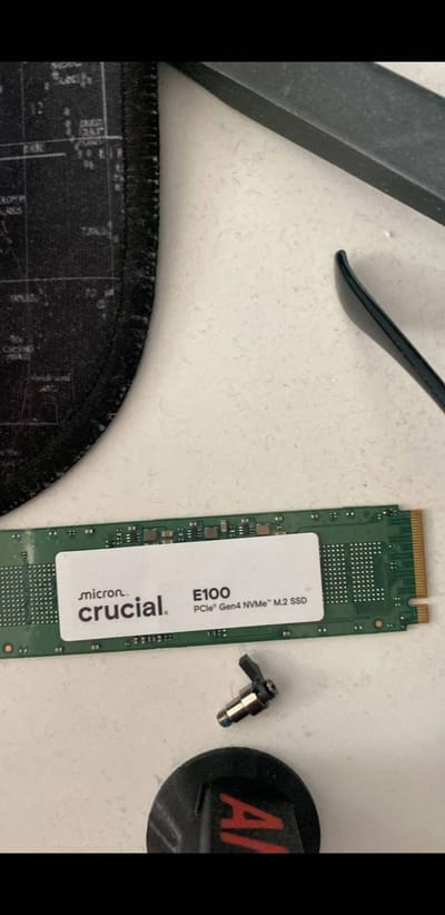 Sıfır/Kullanılmamış Crucial 1TB NVMe SSD - 5000MB/4500MB - Gen4