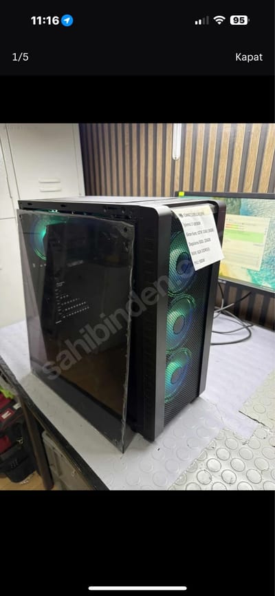 OYUNCU BİLGİSAYAR KASASI GAMİNG OFİS İŞ MASAÜSTÜ TOPLAMA PC