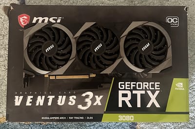 MSI RTX 3080 VENTUS