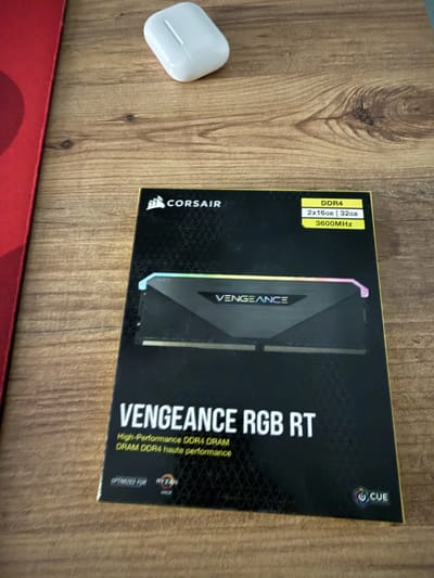 Corsair vengeance rgb rt 2x16gb ddr4 3600mhz ram