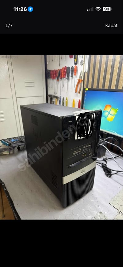 KASA İ5-650 4GB TOPLAMA PC OFİS İŞ MASAÜSTÜ HP