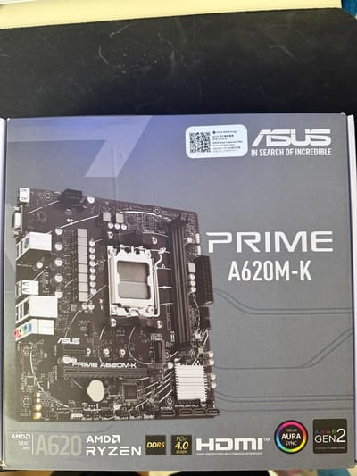 Asus Prime A620M-K AMD AM5 DDR5 Micro ATX Anakart