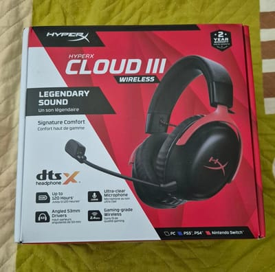 HYPERX CLOUD III WIRELESS 7 AY GARANTİ MEVCUT