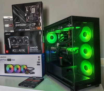 Bilgisayar Oyun Bilgisayarı Gaming PC - Ryzen 7 9800X3D - RX 9070XT
