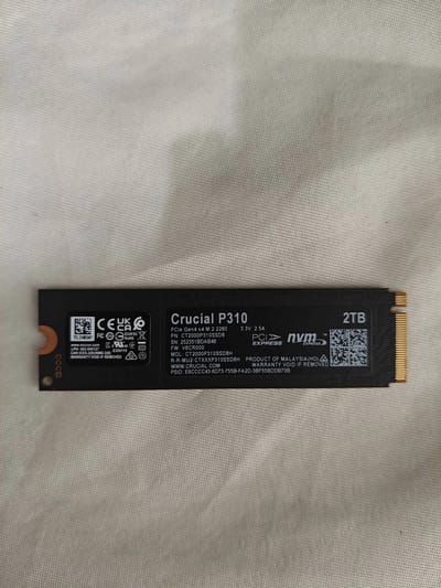 Crucial P310 2TB M.2 SSD