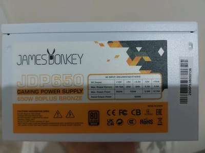 BEYAZ 650W PSU JAMES DONKEY
