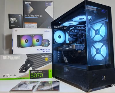 Bilgisayar Oyun Bilgisayarı Gaming PC - Ultra 5 245KF - RTX 5070