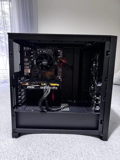 RTX 4060 Ti 8GB Ryzen 5 3600 16GB RAM Corsair 4000X Oyuncu PC