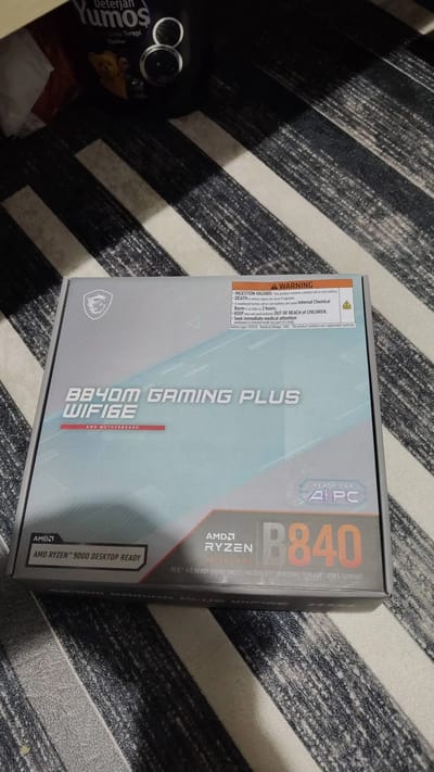 Msı b840m 8000mts wifi 6e anakart