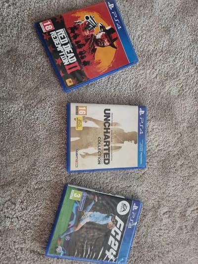 RDR2, FC24 ve Uncharted PS4 Oyun