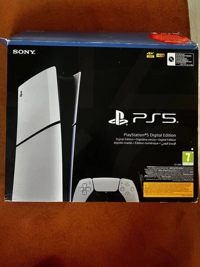 Satılık Sony Playstation 5 Slim Dijital 1TB - 2. Dualsense Ps5 Kol - Şarj İstasyonlu