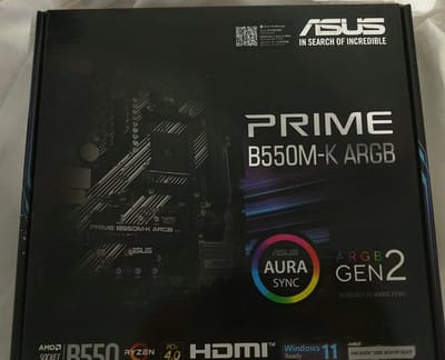Asus Prime B550M-K ARGB AM4 Anakart