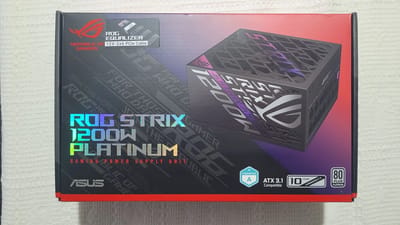 ASUS ROG STRIX 1200W Platinum Güç Kaynağı PSU (Equalizer Kablolu)