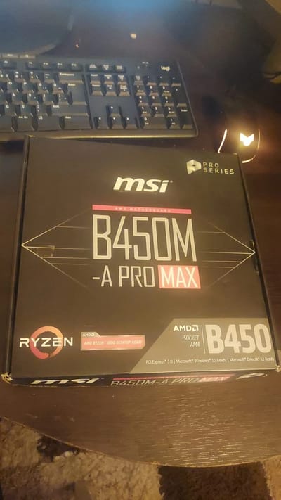 MSI B450M-A PRO MAX