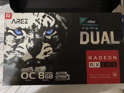 Asus Dual Arez Radeon RX580 8GB
