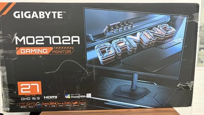 Gaming monitör - 5 aylık - neredeyse hiç kullanılmadı