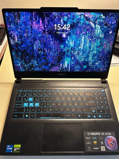 TEMİZ MSI CYBORG 15 A13VF